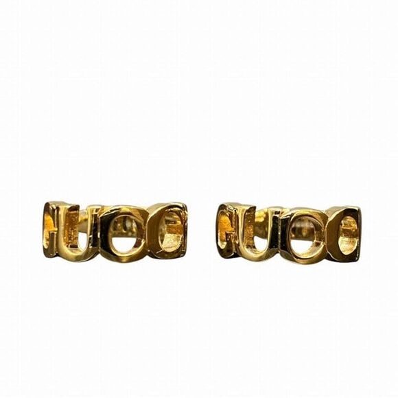 Pre Loved gucci Women metallic | gold Earrings - Picture 1 of 8